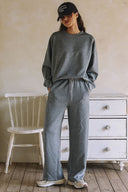 LONG SLEEVE TOP AND PANTS SETS