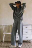 LONG SLEEVE TOP AND PANTS SETS