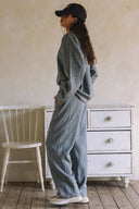 LONG SLEEVE TOP AND PANTS SETS