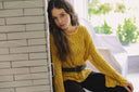 Openwork Knit Sweater T0077