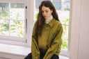 Volume Sleeve Suede Jumper J1000