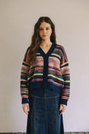 Color Mix Cardigan G0101