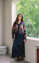 Color Mix Cardigan G0101