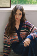 Color Mix Cardigan G0101