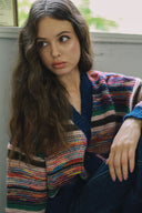 Color Mix Cardigan G0101