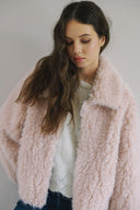 Blush Cloud Fur Jacket J0097