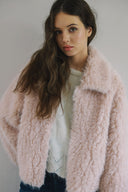 Blush Cloud Fur Jacket J0097