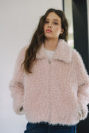 Blush Cloud Fur Jacket J0097