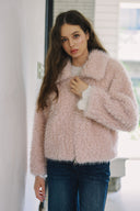 Blush Cloud Fur Jacket J0097