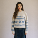 NORDIC SNOWFLAKE SWEATER T0008