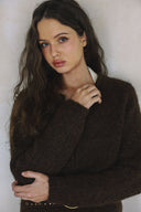 LONG SLEEVE BUTTON DOWN SWEATER