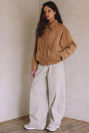 SUEDE BLOUSON JACKET J0036