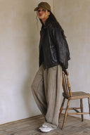 LEATHER JACKET SKIRT S0020