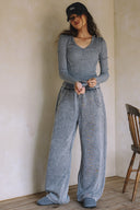 PANTS WITH POCKETS MATCH WITH TOP T0028