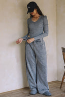 PANTS WITH POCKETS MATCH WITH TOP T0028