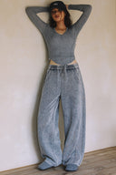PANTS WITH POCKETS MATCH WITH TOP T0028