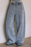 VINTAGE WHSH WIDE LEG PANTS P0024