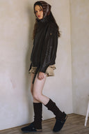 TIERED RUFFLE SHORTS
