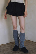 TIERED RUFFLE SHORTS S0019