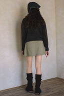 LONG SLEEVE TEDDY BEAR SWEATER MATCH WITH SKIRT S0021