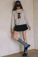 MINI SKIRT MATCH WITH TOP T0006