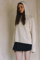 MIXIED KINT HOODIE SWEATER T0013