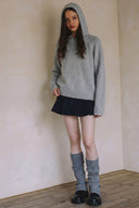 MIXIED KINT HOODIE SWEATER T0013