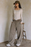 PANTS WITH POCKETS MATCH WITH TOP T0028