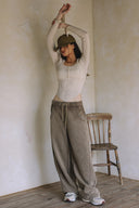PANTS WITH POCKETS MATCH WITH TOP T0028