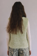 Mixed Yarn Vest V0048